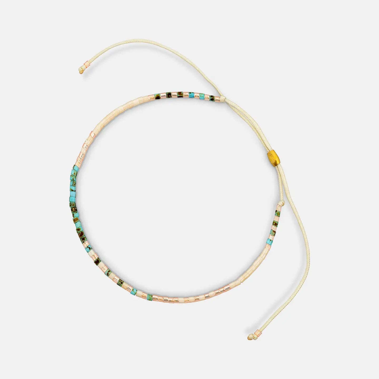 Bead Slider Bracelet | Multicoloured