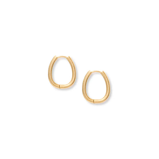 Luna Hoops | Gold