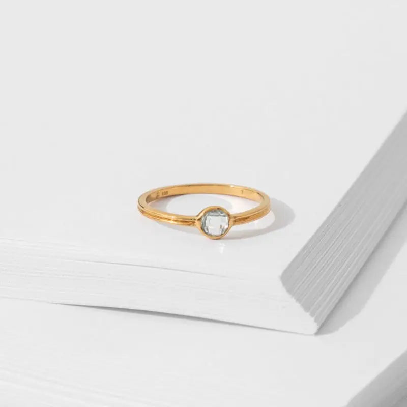 Sky Crystal Ring