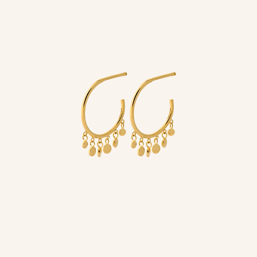 Glow Earrings | Gold