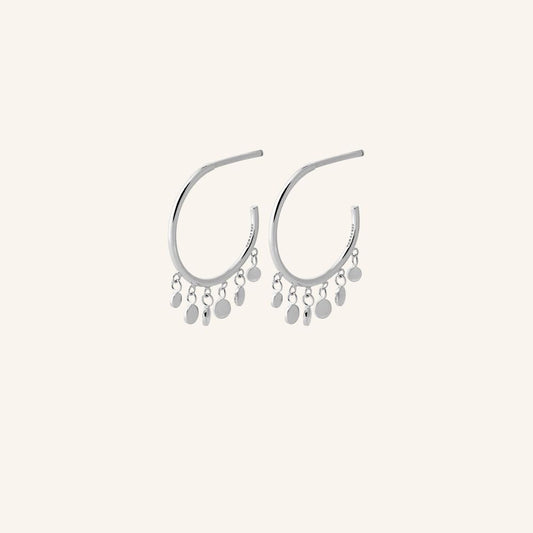 Glow Earrings | Silver
