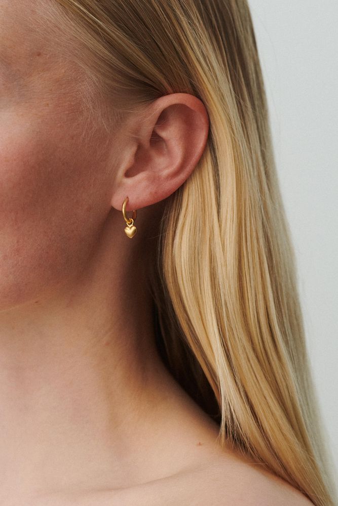 Heart Huggies | Gold