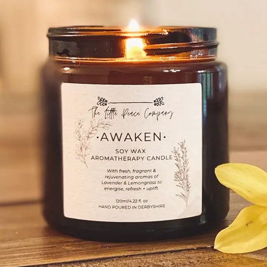 Awaken Scented Soy Wax Candle 120ml
