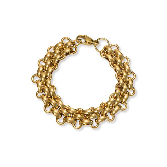 Knit Bracelet | Gold