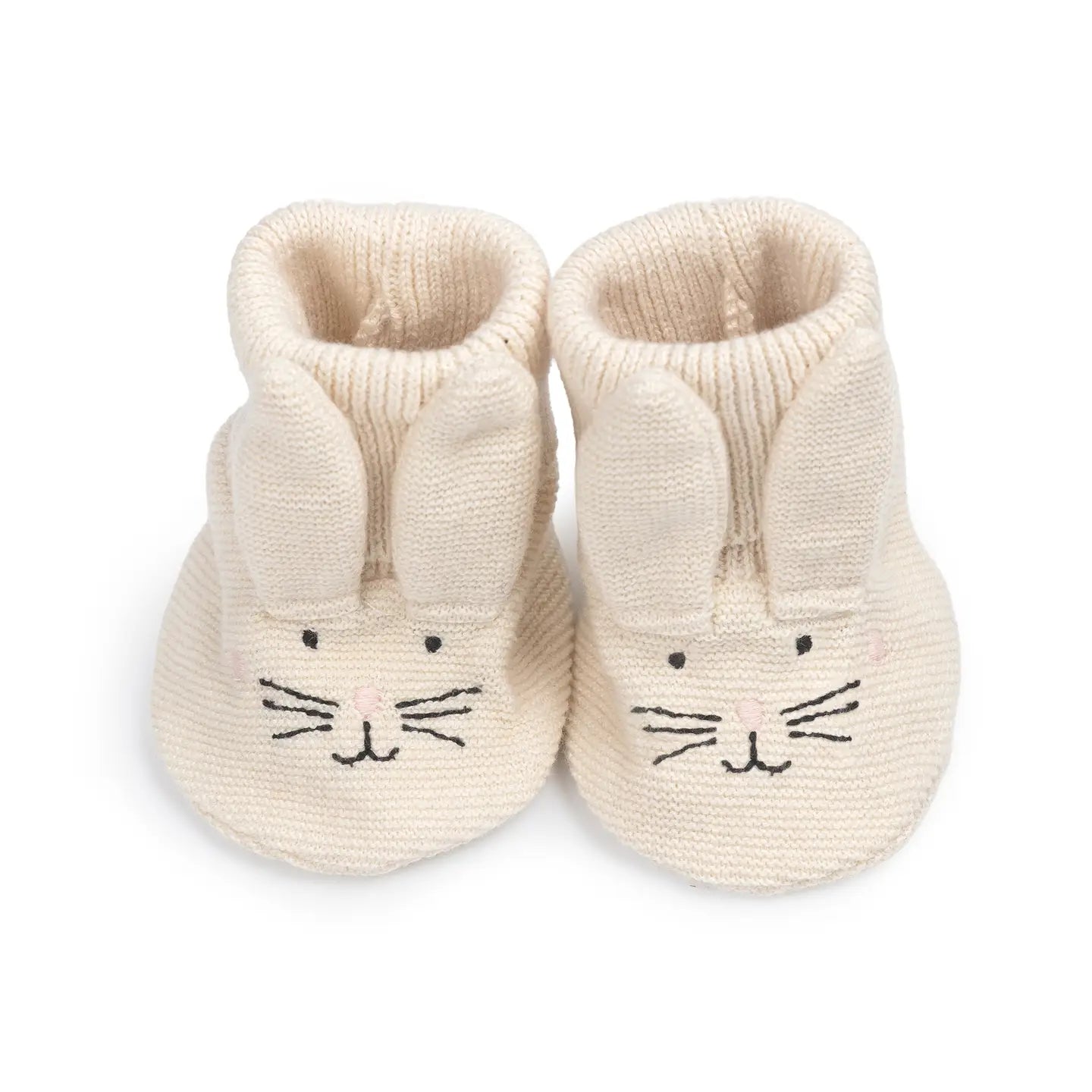 Cotton Knit Baby Slipper Socks | Rabbit