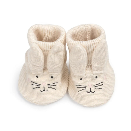 Cotton Knit Baby Slipper Socks | Rabbit
