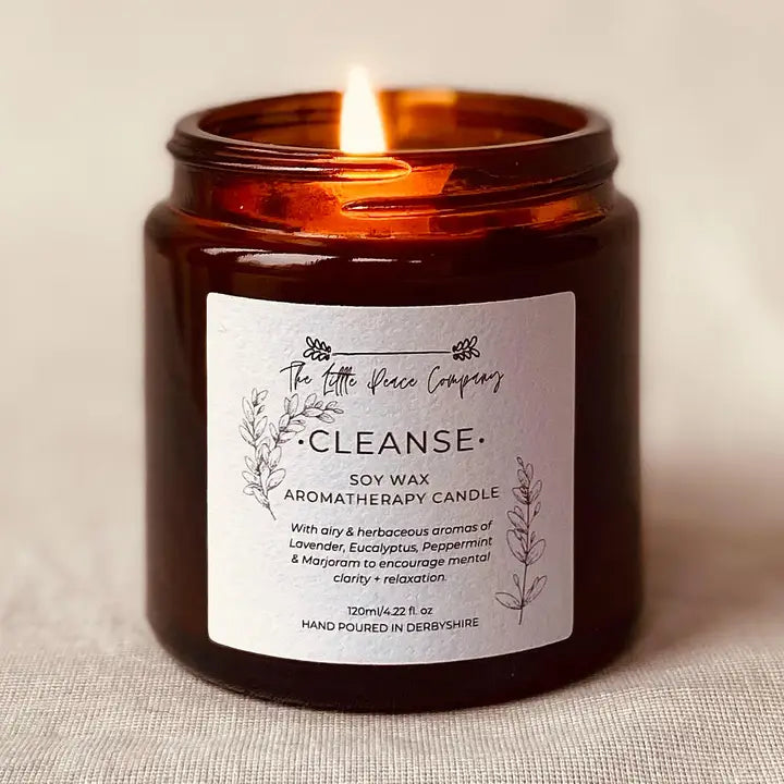 Cleanse Scented Soy Wax Candle 120ml
