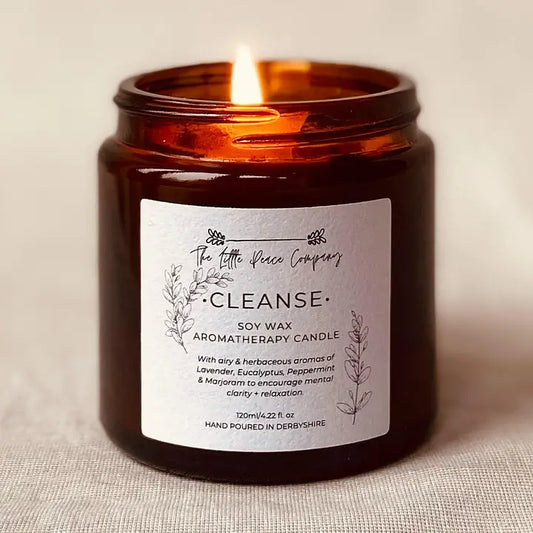 Cleanse Scented Soy Wax Candle 120ml