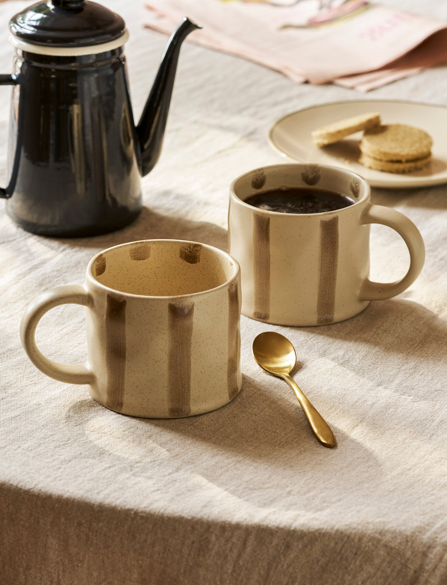 Striped Mug | Truffle