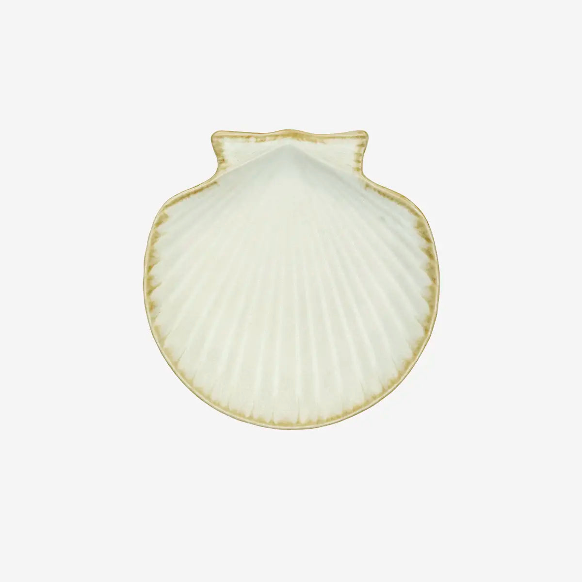 Stoneware Sea Shell Tray