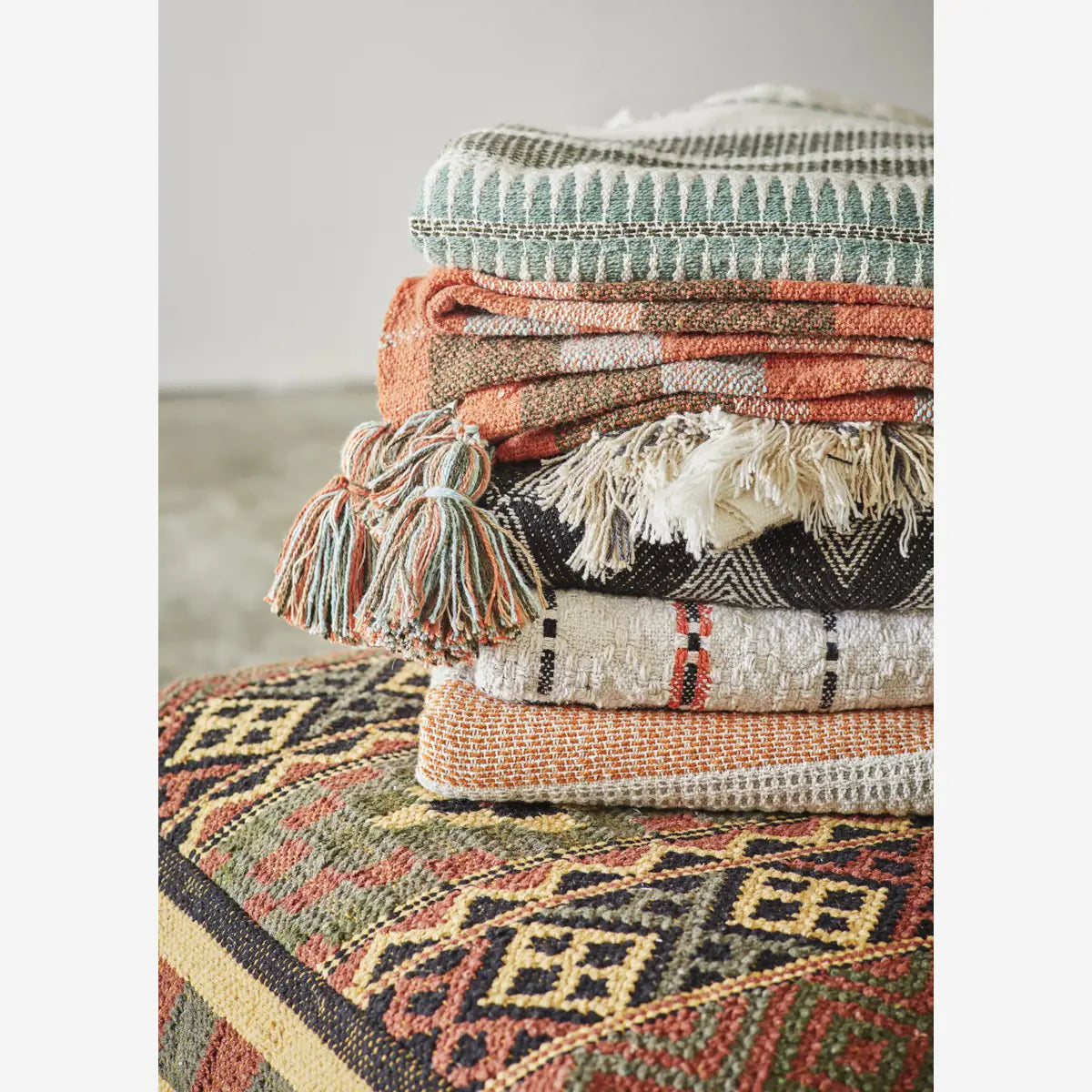 Recycled Cotton Throw