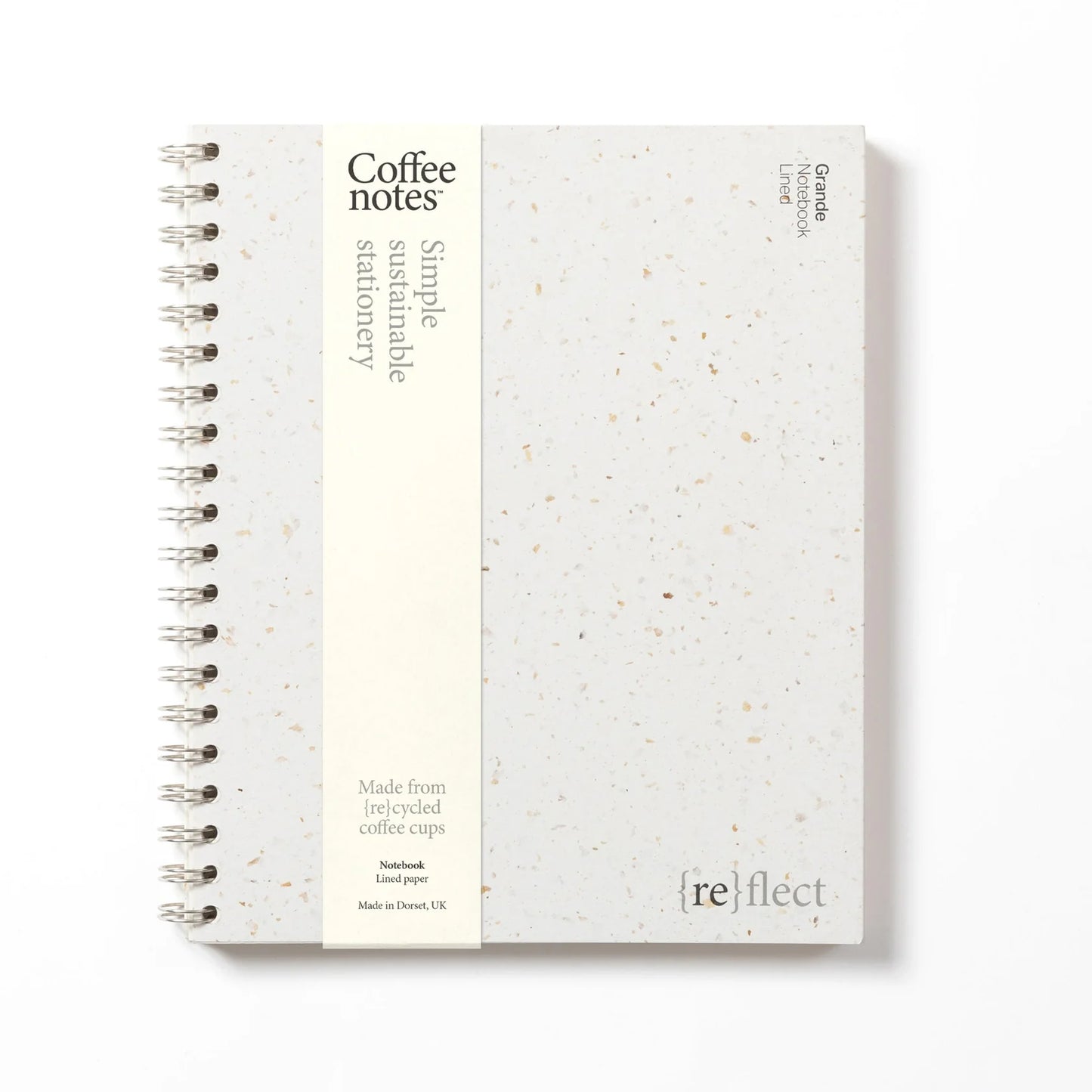 Lined Wirebound Notebook | Grounds | Grande