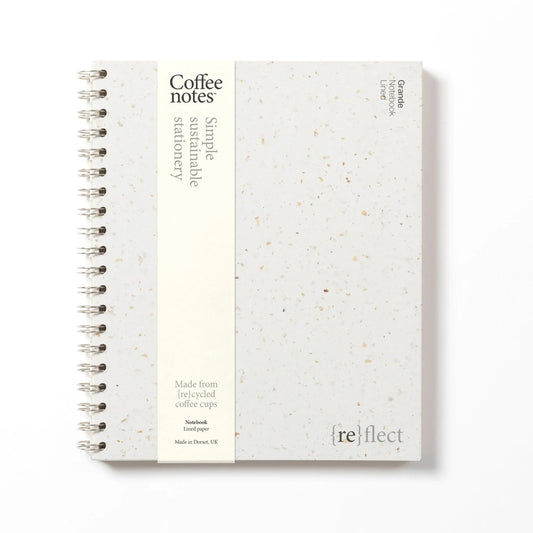 Lined Wirebound Notebook | Grounds | Grande