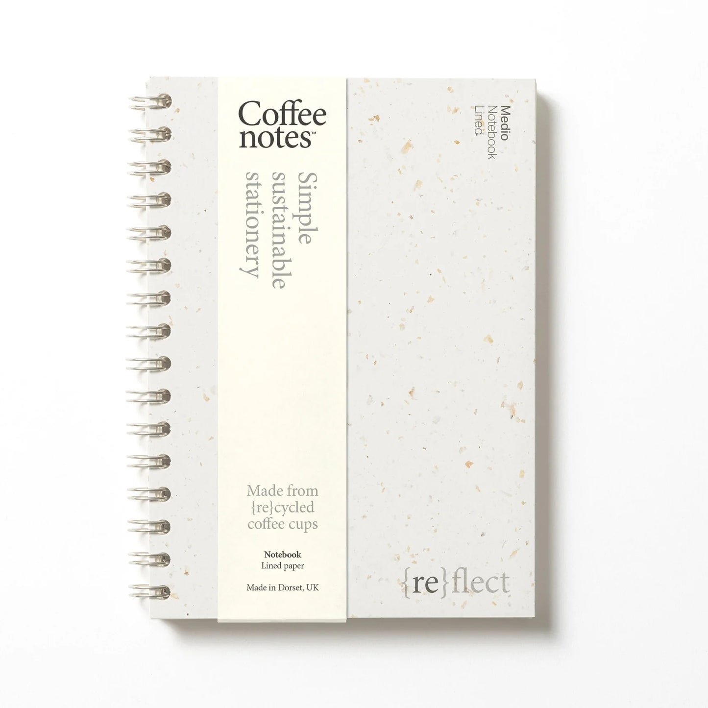 Lined Wirebound Notebook | Grounds | Medio