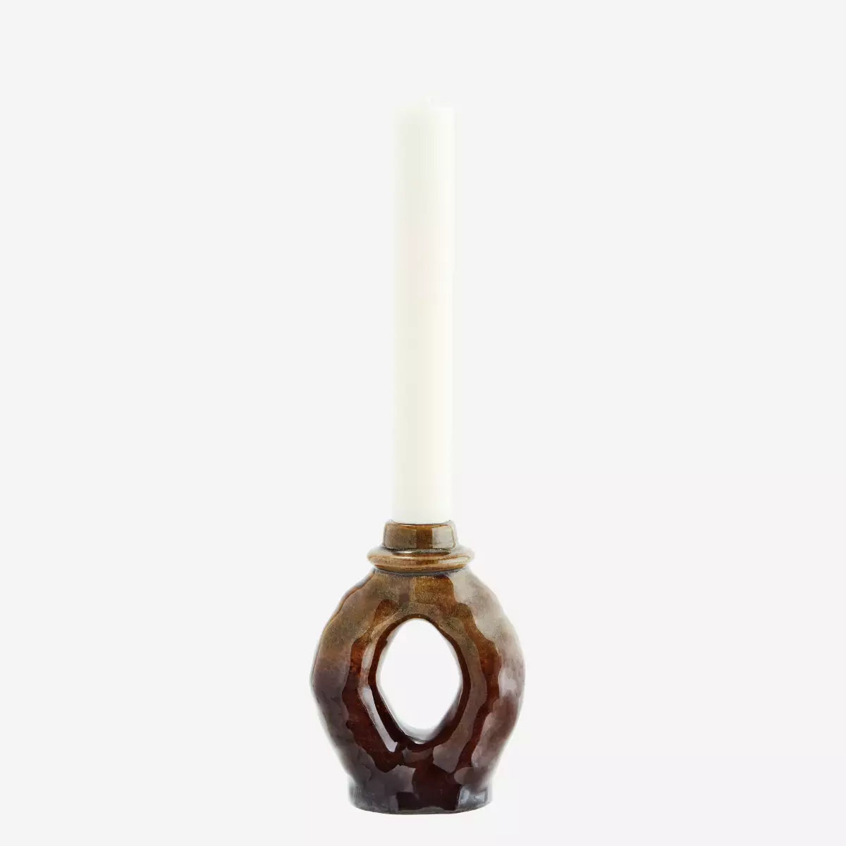 Stoneware Candle Stand