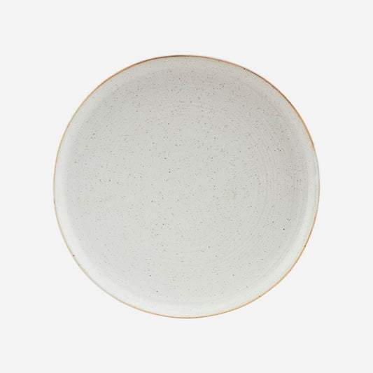 Dinner Plate, Pion, Grey/White