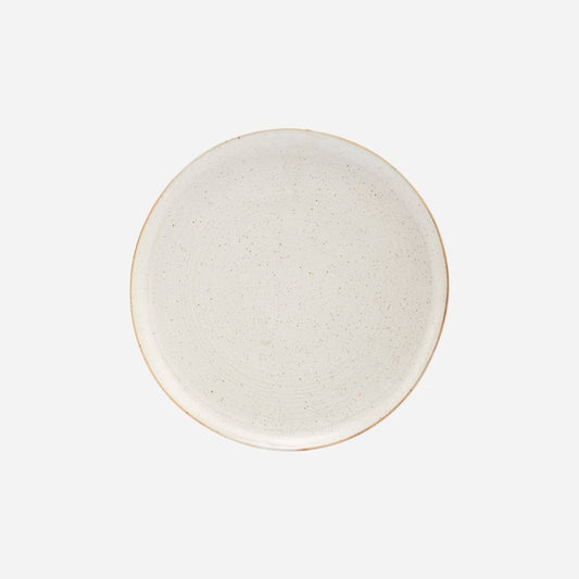 Lunch Plate, Pion, Grey/White