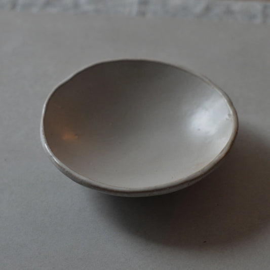 Ceramic Smudging Bowl | Light Grey