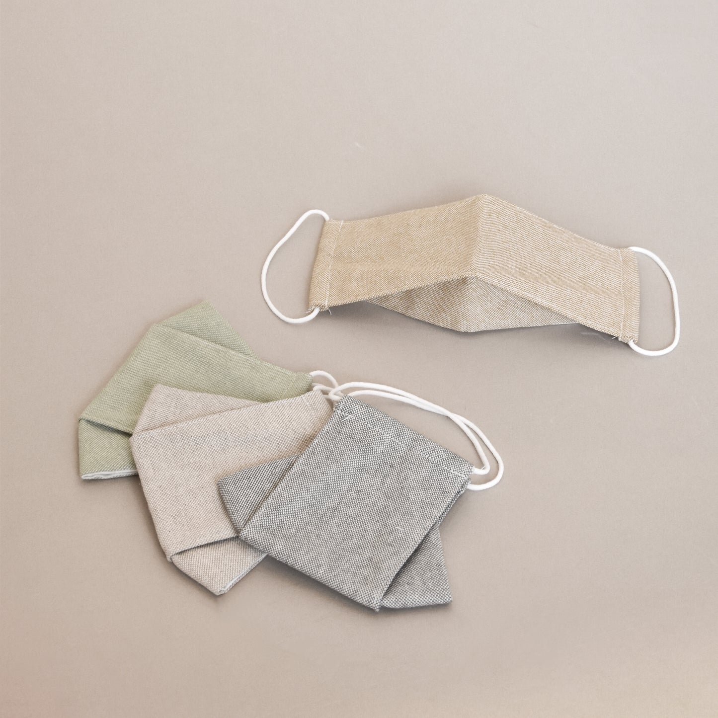 Linen Face Mask | Grey