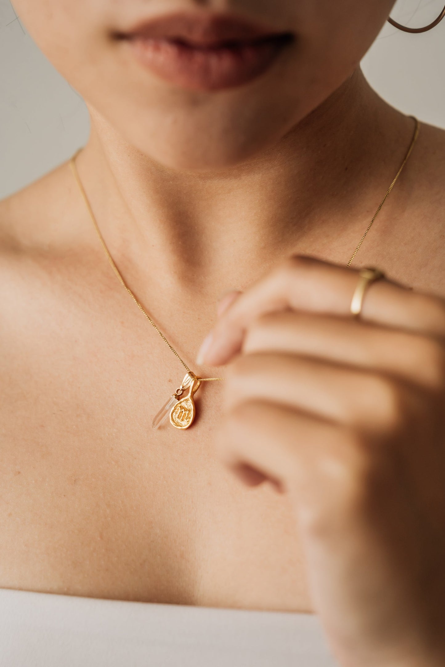 Scorpio Pendant | Gold