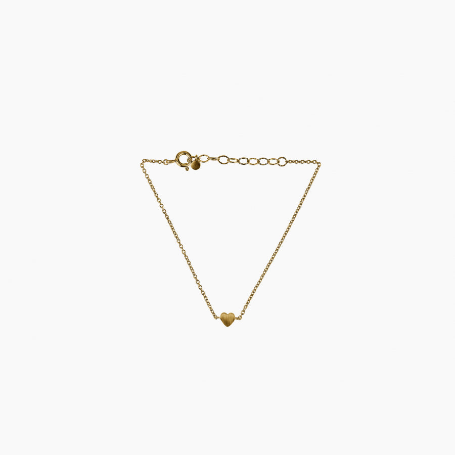 Heart Bracelet | Gold
